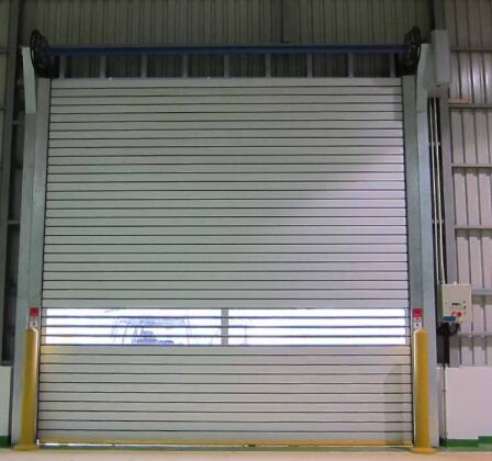 乌拉特后铝合金快速门